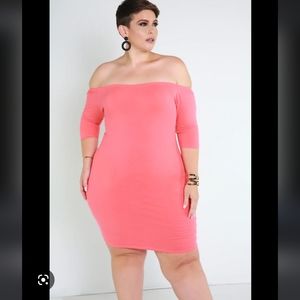 Rebdolls Essential Over The Shoulder Mini Dress